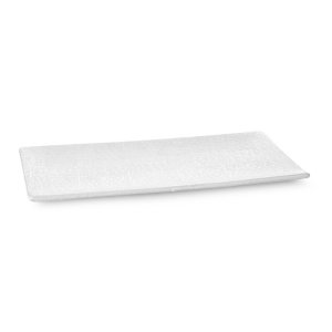 NOWOCZESNA PATERA DEKORACYJNA ~ BIAŁA PATERA CERAMICZNA ~ RISO/1 - KPL 2szt.