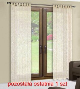 GOTOWE FIRANY DEKORACYJNE Z ORGANTYNY NA SZELKACH FIORE ~ nr 253 ~ 1,40m x 2,50m