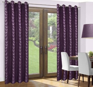 GOTOWE EKSKLUZYWNE ZASŁONY NA PRZELOTKACH JULIETTA ~ nr 361 ~ 1,40m x 2,50m