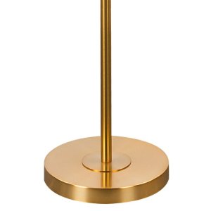 NOWOCZESNA LAMPA Z WELUROWYM ABAŻUREM ~ LAMPA STOJĄCA W STYLU GLAMOUR ~ KAJA-02