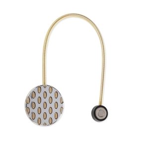 Złoto srebrny magnes do podpięcia zasłon i firan