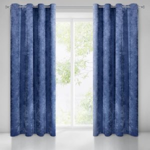 ELEGANCKIE GOTOWE ZASŁONY NA PRZELOTKACH Z WELURU ANISA ~ nr 1434 ~ 1,40m x 2,50m