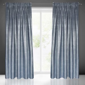 GOTOWE ZASŁONY W STYLU GLAMOUR NA TAŚMIE Z WELURU AMBI ~ nr 274 ~ 1,40m x 2,70m