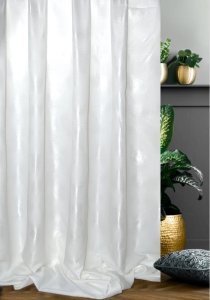 EKSKLUZYWNE ZASŁONY Z KOLEKCJI PIERRE CARDIN ~ ŚMIETANKOWE ZASŁONY ~ "KAMARI" ~ 285