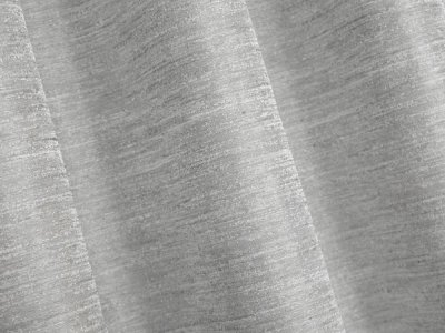 NOWOCZESNA TKANINA ZASŁONOWA ~ "FIBA TEXTURE" SREBRO ~ 140 ~ KUPON 3,00M