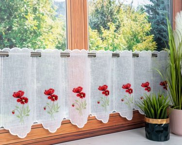 zazdrostka MAKI 35 cm haftowana etamina