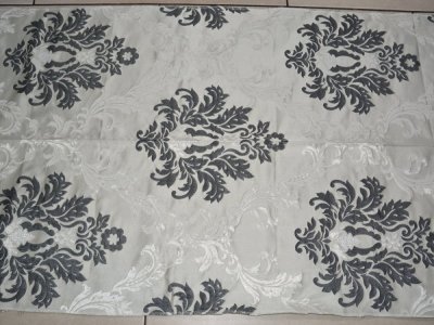 EKSKLUZYWNA TKANINA ZASŁONOWA Z ORNAMENTEM ITALISSIMA BY EWA MINGE ~ OUTLET 152 ~ 60 ~ KUPON 1,25m