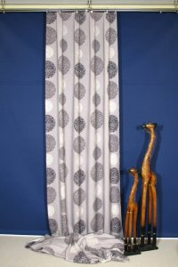 TKANINA ZASŁONOWA ~ A'LA BAWEŁNA "KOŁA - 2" ~ 150 ~ KUPON 4,30M