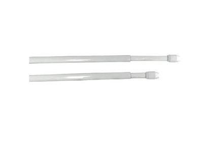 BIAŁE PRĘTY DO ZAZDROSTEK ~ BIAŁE MINI KARNISZE NA ZAZDROSTKI ~ 80-110CM