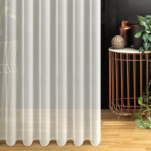 firana markizeta premium turecka kremowa aranżacja okna salon