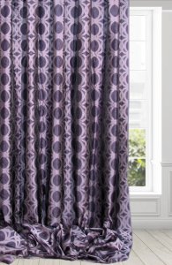 Elegancka - dwustronna tkanina zasłonowa - "LINDA" fiolet - 320