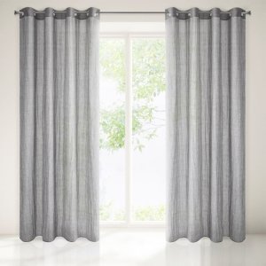 GOTOWE FIRANY / ZASŁONY DEKORACYJNE NA PRZELOTKACH Z ETAMINY ZUHAL ~ nr 1427 ~ 1,40m x 2,50m