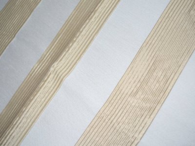 EKSKLUZYWNA TKANINA ZASŁONOWA W PASY KOLEKCJA PIERRE CARDIN ~ OUTLET 135 ~ 60 ~ KUPON 1,00m