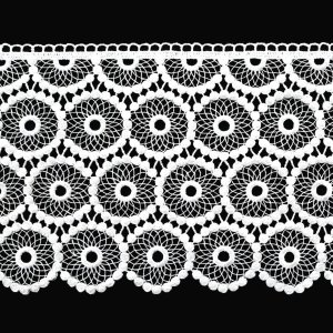 TURECKA GIPIURA DO FIRAN ~ wzór nr 111 BIEL ~ wys. 30cm