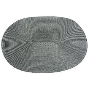PODKŁADKA NA STÓŁ W STYLU BOHO ~ OWALNA PODKŁADKA POD TALERZ ~ JUDY2 ~ STAL ~ 45x30 ~ KPL. 6 sztuk