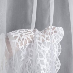 komplet firana na okno i drzwi balkonowe amaro nowoczesna aranżacja