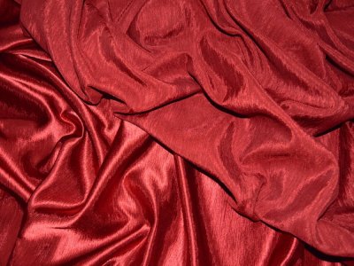 TKANINA ZASŁONOWA ~ SATYNA ~ SZANTUNG - SHANTUNG ~ BORDO 49 ~ 150 ~ KUPON 2,65M