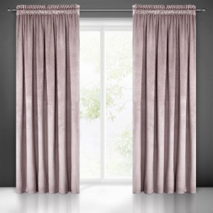 NOWOCZESNE GOTOWE ZASŁONY NA TAŚMIE Z WELURU MELANIE ~ nr 352 ~ 1,40m x 2,70m