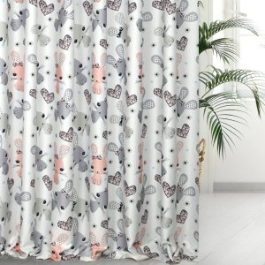Dziecięce zasłony typu dimout - tkanina zasłonowa dla dzieci - "Bunny" - 295