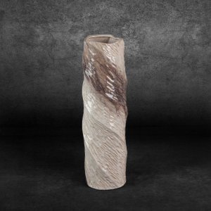 RUSTYKALNY WAZON DEKORACYJNY ~ CERAMICZNY WYSOKI WAZON NA KWIATY ~ ROSINA-03