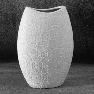 NOWOCZESNY WAZON DEKORACYJNY ~ BIAŁY WAZON CERAMICZNY ~ RISO/4
