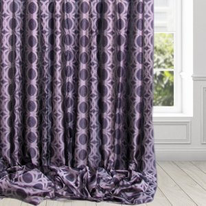 Elegancka - dwustronna tkanina zasłonowa - "LINDA" fiolet - 320