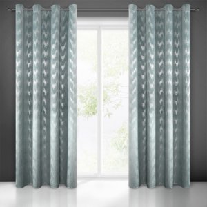 GOTOWE ZASŁONY W STYLU GLAMOUR NA PRZELOTKACH Z WELWETU CHILL ~ nr 418 ~ 1,40m x 2,50m