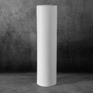 WYSOKI WAZON DEKORACYJNY ~ BIAŁY WAZON CERAMICZNY ~ RISO/11
