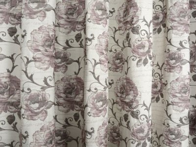 ELEGANCKIE ZASŁONY W RÓŻE KOLEKCJA PREMIUM CLASSIC ~ "SAVOY" ~ 220 ~ KUPON 2,85M
