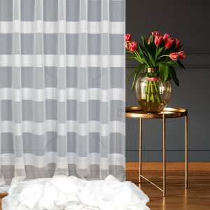 firana elegancka z woalu