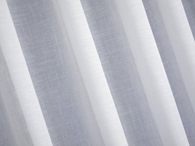 NATURALNE FIRANY Z ETAMINY - ETAMINA GŁADKA ~ "LINEN" ~ BIEL ~ 300
