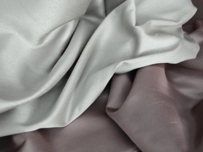 ZASŁONY Z TAFTY ~ DWUSTRONNA ELEGANCKA TAFTA ~ "KANCHAN III" ~ 140