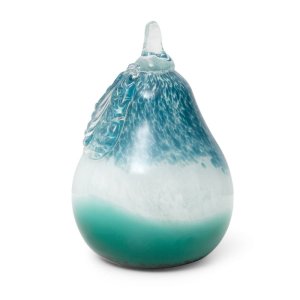 SZKLANA GRUSZKA RĘCZNIE ROBIONA ~ SZKLANA FIGURKA DEKORACYJNA ~ DAGI/FIG/05
