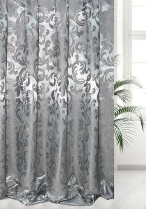 ELEGANCKIE, DWUSTRONNE ZASŁONY DO SALONU ~ SREBRNE ZASŁONY ~ "MARITA II" ~ 280