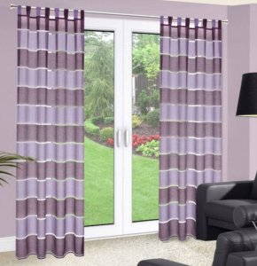 GOTOWE FIRANY / ZASŁONY DEKORACYJNE Z ETAMINY NA SZELKACH ROMA ~ nr 87 ~ 1,40m x 2,50m