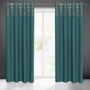 EKSKLUZYWNE GOTOWE ZASŁONY NA PRZELOTKACH DAFNE ~ nr 1162 ~ 1,40m x 2,50m