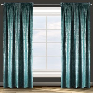 GOTOWE ZASŁONY W STYLU GLAMOUR NA TAŚMIE Z WELURU CYPR ~ nr 306 ~ 1,40m x 2,70m