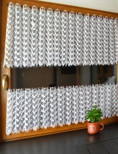 zazdrostka gipiurowa KALINA 40 cm biała do kuchni