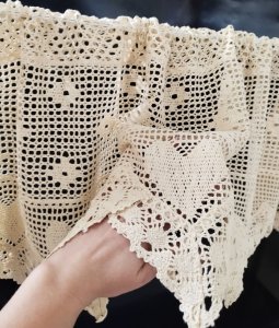 zazdrostka szydełkowa neutralna beż do kuchni