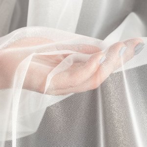 gładka kremowa firana do rolet rzymskich