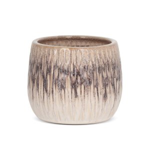 RUSTYKALNA DONICZKA DEKORACYJNA ~ CERAMICZNA DONICZKA NA KWIATY ~ ROSINA-02