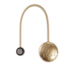 Złoty magnes do spinania firan i zasłon