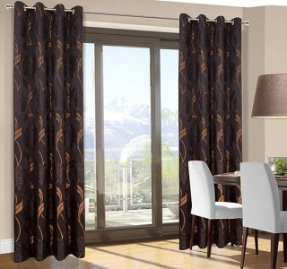 EKSKLUZYWNE GOTOWE ZASŁONY Z ŻAKARDU NA PRZELOTKACH LILY ~ nr 203 ~ 1,40m x 2,45m