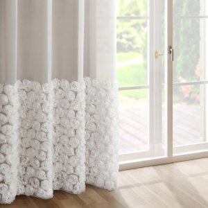 ekskluzywna firana w róże 3D by Ewa Minge