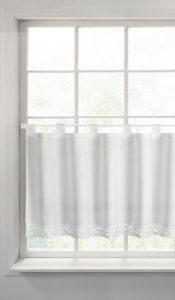 Gotowe zazdroski retro na szelkach ~ Zazdroski babuni - Vince - biel - 60x150