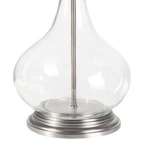 NOWOCZESNA LAMPA Z WELUROWYM ABAŻUREM ~ LAMPA STOJĄCA W STYLU GLAMOUR ~ KIM-03