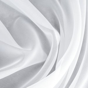 firana gładka szyta na wymiar biały woal