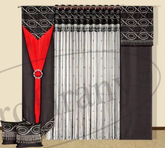 OKRĄGŁA SPINKA DO ZASŁON ~ UPINACZ DO ZASŁON ~ KLAMRA DO ZASŁON ~ D.PLASTIC/BORDO