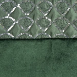 EKSKLUZYWNE GOTOWE ZASŁONY NA PRZELOTKACH Z WELURU MARGOT ~ nr 713 ~ 1,40m x 2,50m
