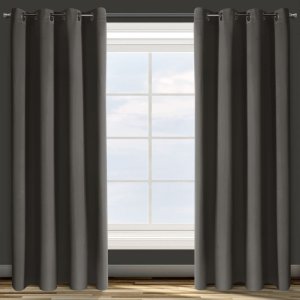 EKSKLUZYWNE GOTOWE ZASŁONY NA PRZELOTKACH Z BLACKOUT'U PARISA ~ nr 1570 ~ 1,35m x 2,50m